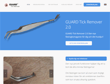 Tablet Screenshot of guardtickremover.com